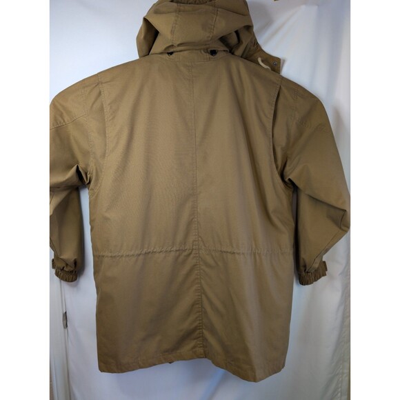 Roundtree & Yorke Outdoors Men's Beige Safari Coat Button Zip Jacket X-Large - Picture 13 of 15